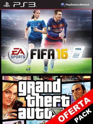 Fifa 16 + Grand Theft Auto V