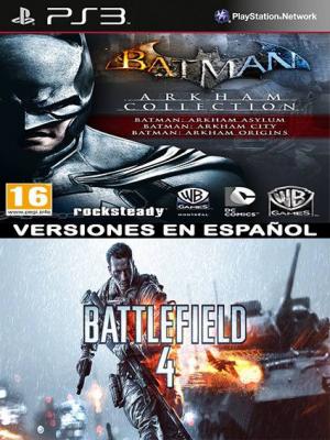 Batman Arkham Collection Mas Battlefield 4 PS3
