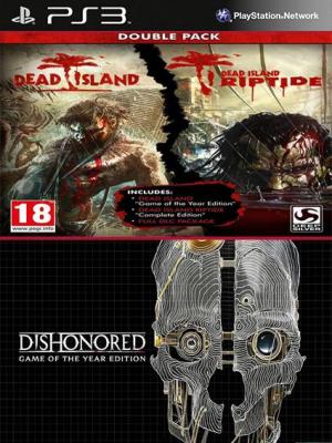 Dead Island Franchise Pack Mas Dishonored Game of the Year Edition PS3