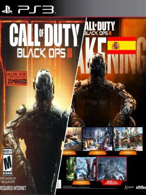 Call of Duty Black Ops III mas Awakening DLC  en Español Ps3
