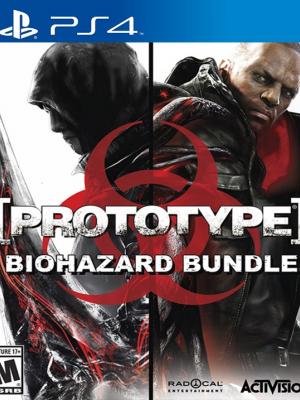 2 juegos en 1 Prototype Biohazard Bundle PS4