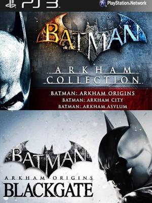 Batman Arkham Collection Mas Batman Arkham Origins Blackgate Deluxe Edition PS3