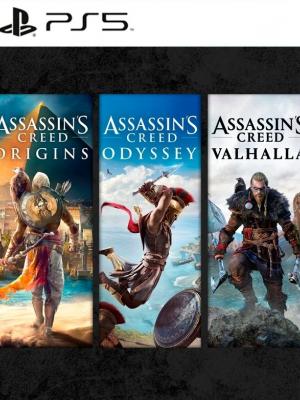 3 juegos en 1 Assassin’s Creed PS5