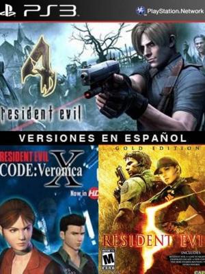 Resident Evil 4 Mas RESIDENT EVIL CODE: Veronica X Mas RESIDENT EVIL 5 GOLD EDITION