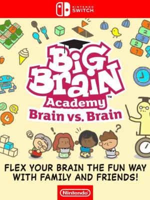 Big Brain Academy Brain vs Brain - NINTENDO SWITCH