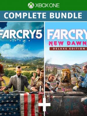 2 juegos en 1 Far Cry 5 mas Far Cry New Dawn Deluxe Edition - XBOX One